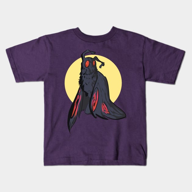mothman Kids T-Shirt by inkpocket